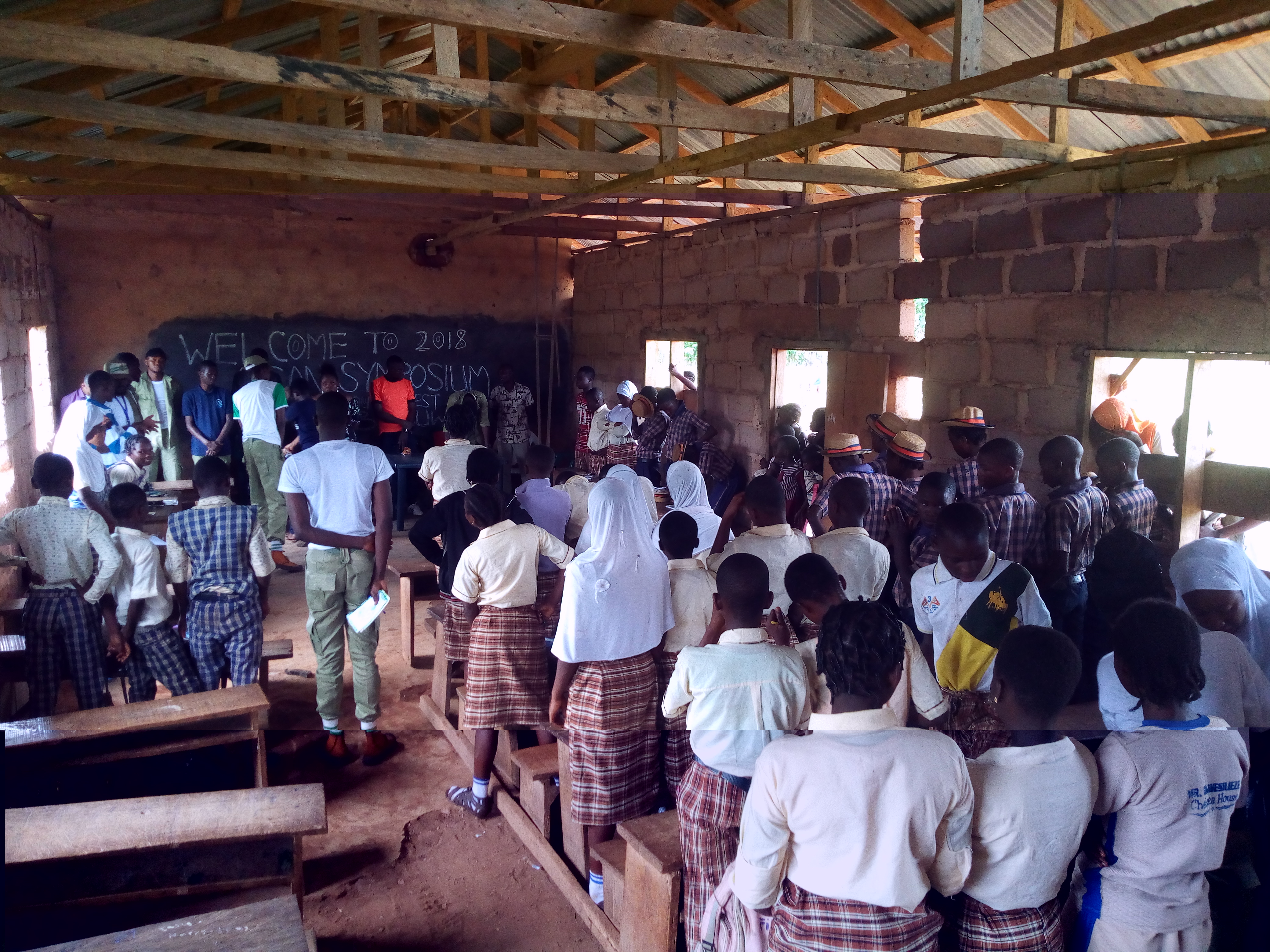 Edo Corps Members Sensitize Students Against Immoral vices and criminal Activities
