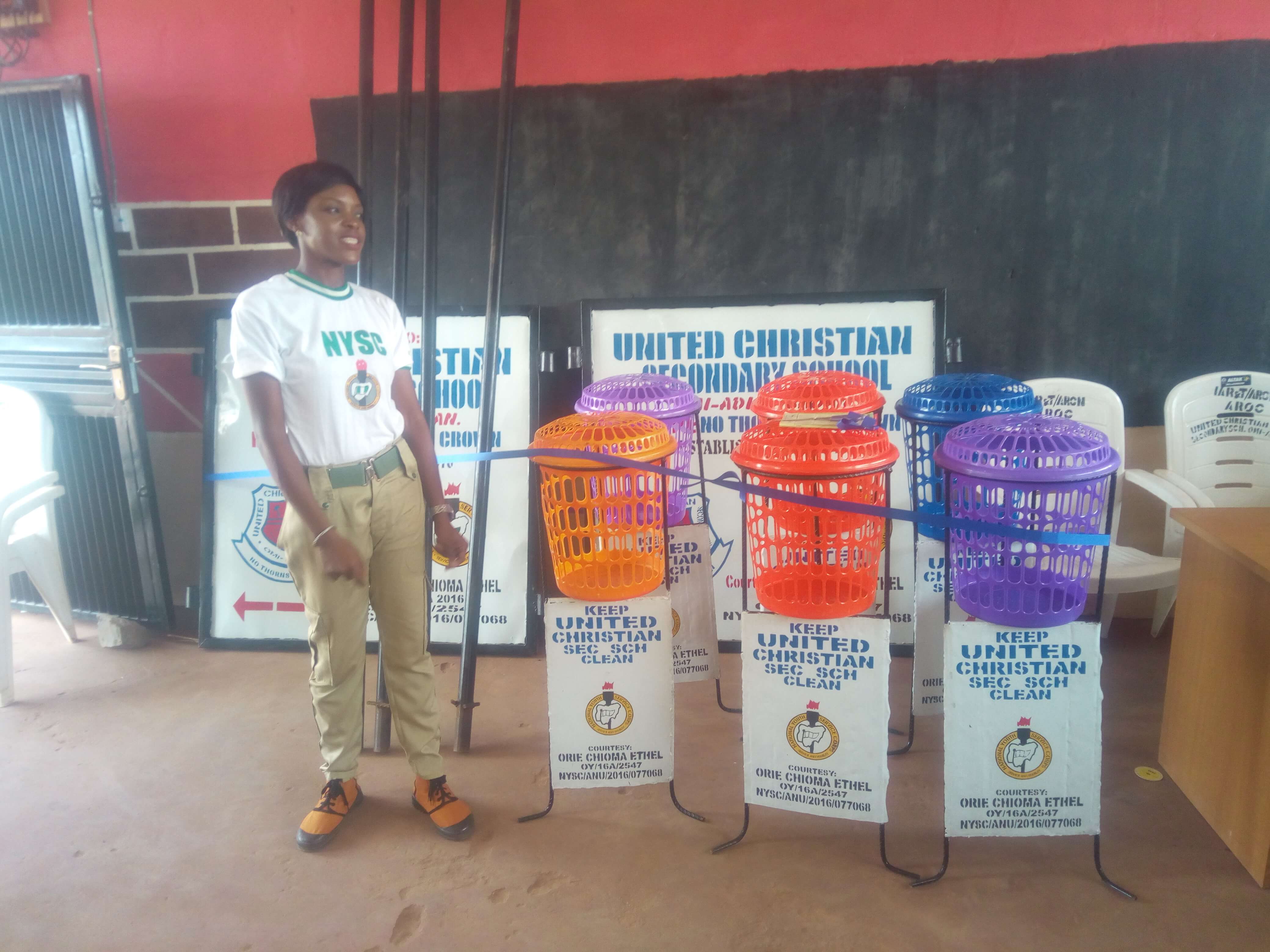 Chioma leaves a landmark in UCSS Ibadan